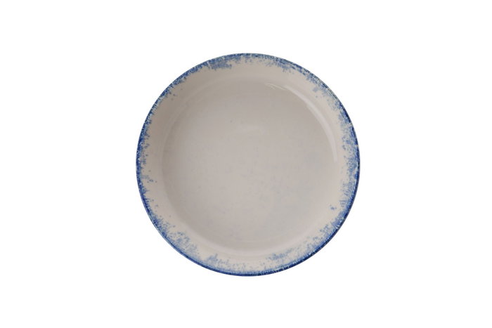 Hermia Roundy - Blue Juego de Cena de Porcelana de 24 Piezas Hermia Roundy - Blue Juego de Cena de Porcelana de 24 Piezas